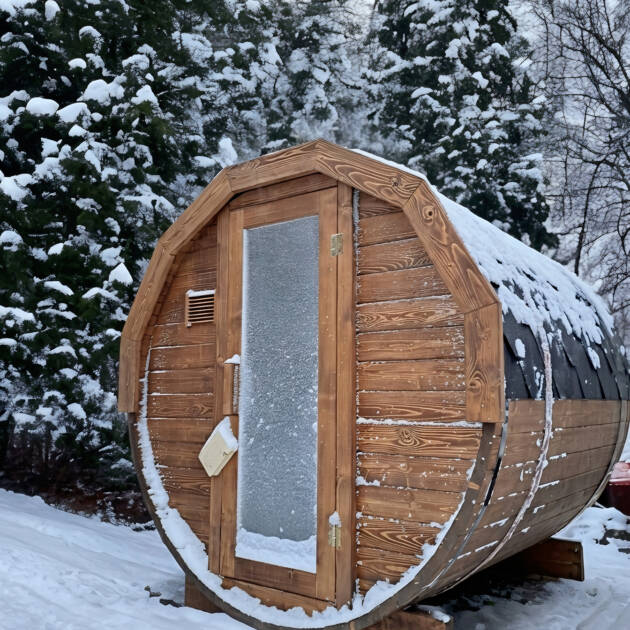 Sauna ogrodowa 2.40 m
